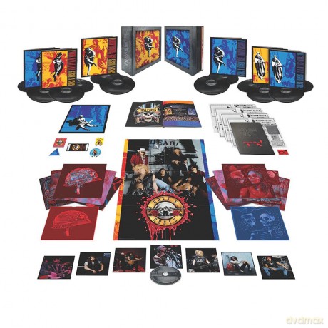 Guns N' Roses: Use Your Illusion - Super Deluxe Box (Limited) [BOX] [12xWinyl]+[Blu-Ray]