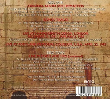 Black Sabbath: Mob Rules [CD]