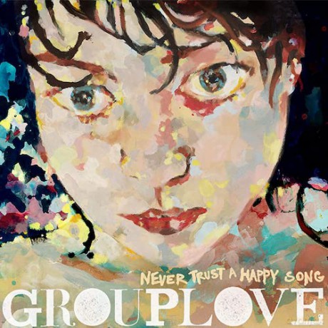 Grouplove: Never Trust A Happy Song (Red) [Winyl]