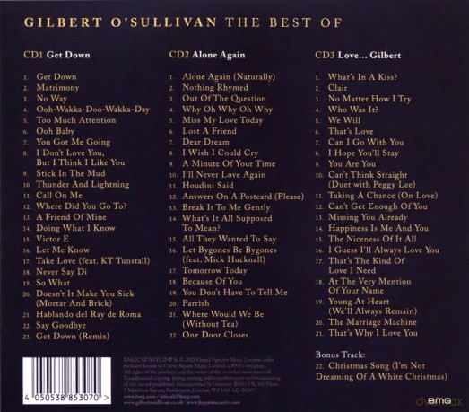 Gilbert O'sullivan: The Best Of [CD]