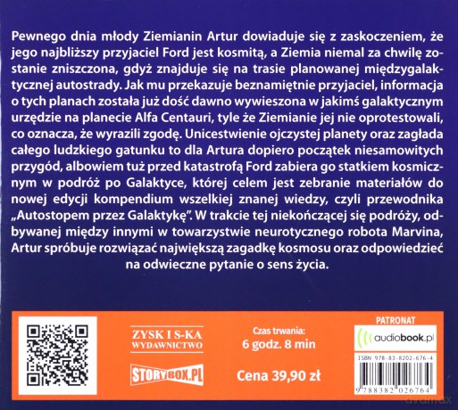 Autostopem przez Galaktykę - Douglas Adams [AUDIOBOOK]