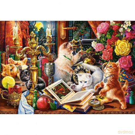 CASTORLAND 1000 el. Czarodziejskie kocięta C-104857-2 [PUZZLE]