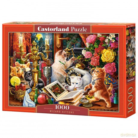 CASTORLAND 1000 el. Czarodziejskie kocięta C-104857-2 [PUZZLE]