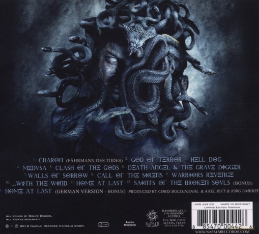 Grave Digger: Clash Of The Gods Limited Edition [CD]