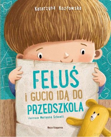 Feluś i Gucio idą do przedszkola. Feluś i Gucio (Tom 1) - Katarzyna Kozłowska [KSIĄŻKA]