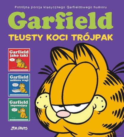 Garfield. Tłusty koci trójpak (Tom 1) - Jim Davis [KOMIKS]