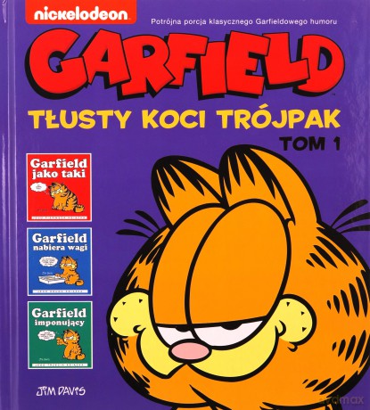 Garfield. Tłusty koci trójpak (Tom 1) - Jim Davis [KOMIKS]