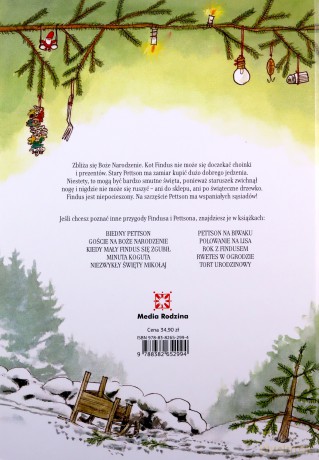 Goście na Boże Narodzenie. Pettson i Findus - Sven Nordqvist [KSIĄŻKA]