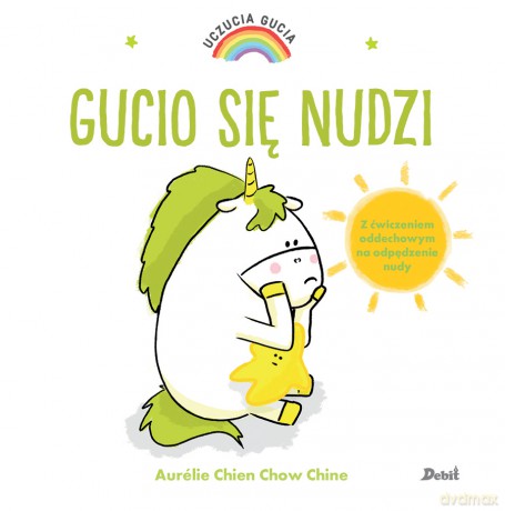 Gucio się nudzi. Uczucia Gucia - Aurelie Chien Chow Chine [KSIĄŻKA]