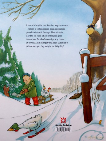 Krowa Matylda i śnieg. Krowa Matylda - Alexander Steffensmeier [KSIĄŻKA]