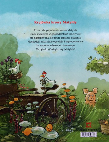 Kryjówka krowy Matyldy - wydanie zeszytowe. Krowa Matylda - Alexander Steffensmeier [KSIĄŻKA]