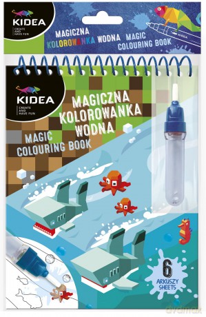 Magiczna wielorazowa kolorowanka wodna Kidea Game