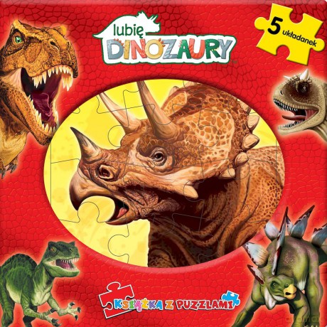 Moje Dinozaury. Książka z puzzlami [KSIĄŻKA]