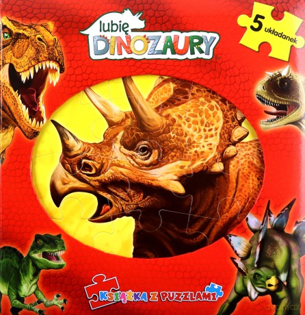 Moje Dinozaury. Książka z puzzlami [KSIĄŻKA]