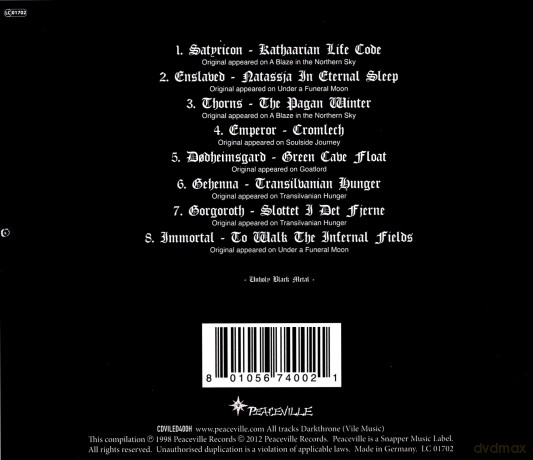 Darkthrone Holy Darkthrone [CD]