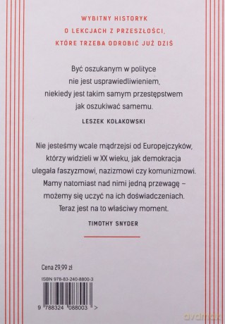 O tyranii - Timothy Snyder [KSIĄŻKA]