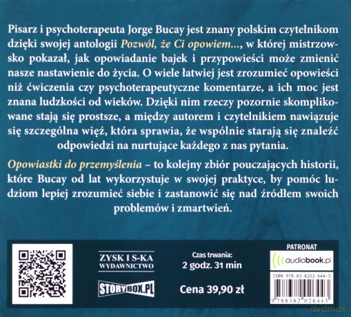 Opowiastki do przemyślenia - Jorge Bucay [AUDIOBOOK]