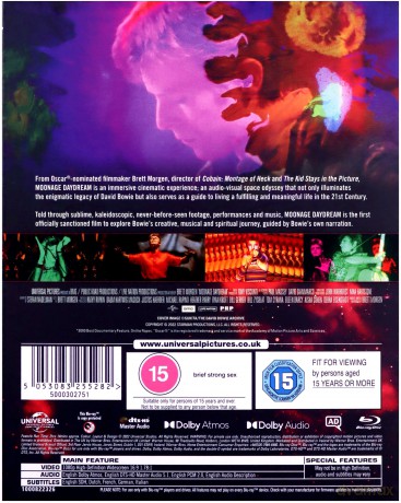 David Bowie: Moonage Daydream [Blu-Ray]