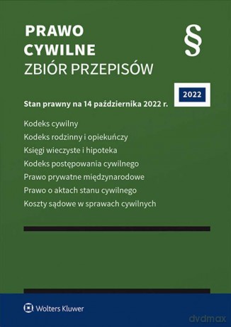 Prawo cywilne. Zbiór przepisów [KSIĄŻKA]