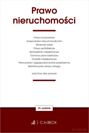 Prawo nieruchomości oraz inne akty prawne [KSIĄŻKA]