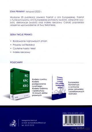 Prawo Unii Europejskiej [KSIĄŻKA]