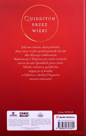 Quidditch przez wieki. Harry Potter - Joanne K. Rowling [KSIĄŻKA]