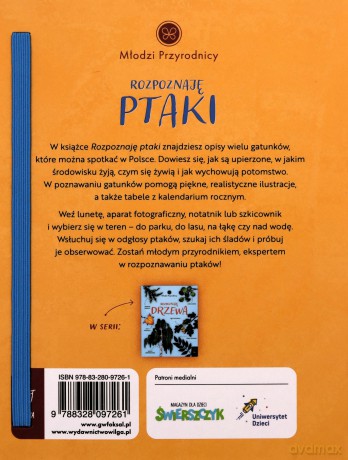 Rozpoznaję ptaki. Młodzi przyrodnicy - Patrycja Zarawska [KSIĄŻKA]
