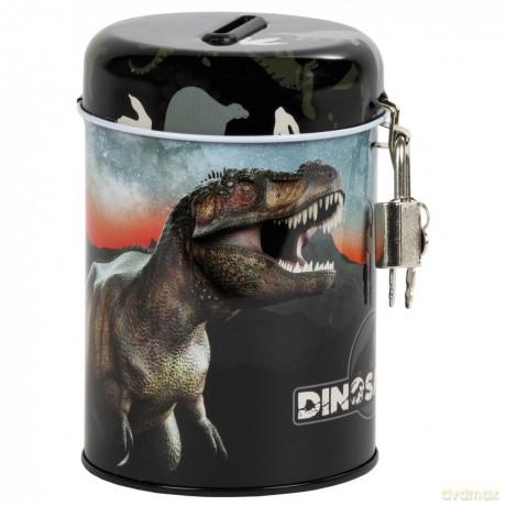 Skarbonka z kłódką Dinozaur 17