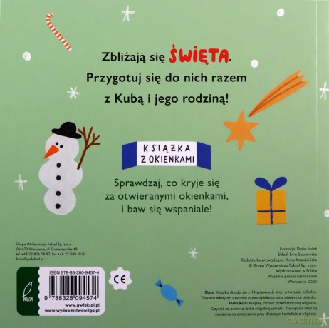Święta. Książka z okienkami [KSIĄŻKA]