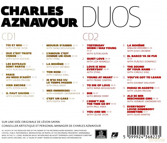Charles Aznavour: Duos [2CD]