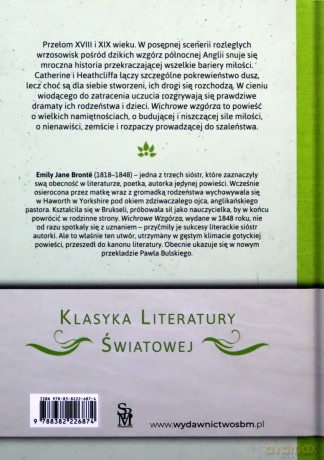 Wichrowe wzgórza - Emily Jane Brontë [KSIĄŻKA]