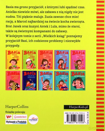 Wielka księga przygód. Basia i przyjaciele - Zofia Stanecka [KSIĄŻKA]
