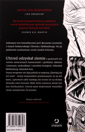 Wojna wilka. Wojny wikingów (Tom 11) - Bernard Cornwell [KSIĄŻKA]