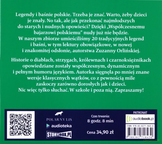 Współczesny bajarz polski - Zuzanna Orlińska [AUDIOBOOK]