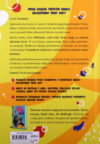 Zaczarowany Świat Sary. 52 lifehacki - Julia Żyracka, Sara Żyracka [KSIĄŻKA]