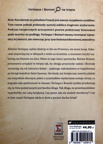 Zbrodnia w Boże Narodzenie. Mroczny zaułek. Verlaque i Bonnet na tropie (Tom 8) - M. L. Longworth [KSIĄŻKA]