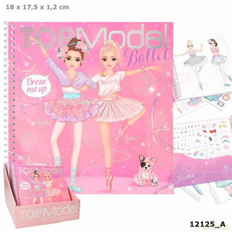 Zestaw Dress Me Up Top Model Balet 12125A