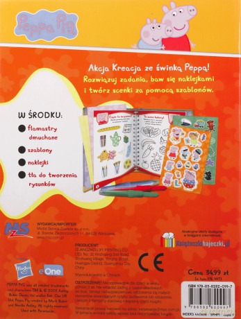 Zestaw małego artysty. Akcja Kreacja. Świnka Peppa [KSIĄŻKA]