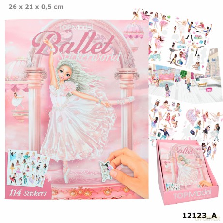 Zestaw z naklejkami Top Model Balet 12123A