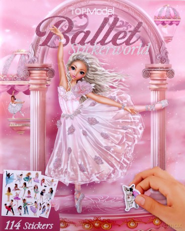 Zestaw z naklejkami Top Model Balet 12123A