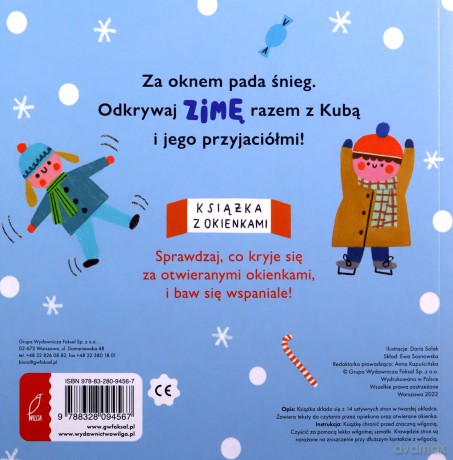 Zima. Książka z okienkami [KSIĄŻKA]