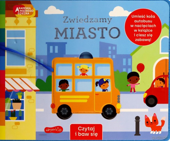 Zwiedzamy miasto. Akademia Mądrego Dziecka. Czytaj i baw się - Rebecca Weerasekera [KSIĄŻKA]