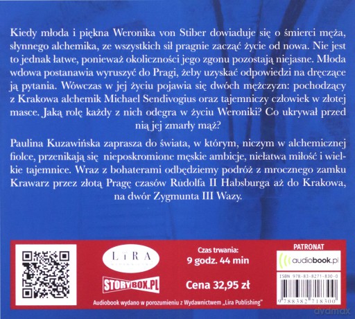 Żona alchemika - Paulina Kuzawińska [AUDIOBOOK]
