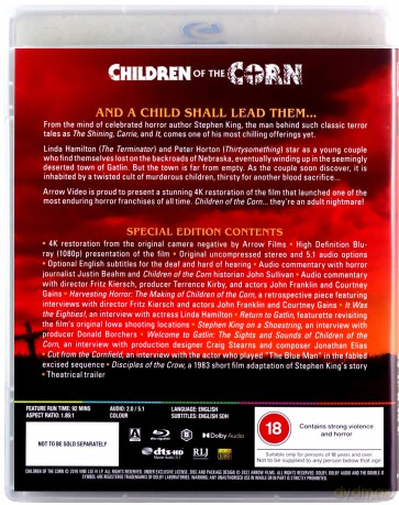 Children Of The Corn Trilogy (Dzieci Kukurydzy Trylogia) [3xBlu-Ray]