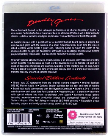 Deadly Games [Blu-Ray]