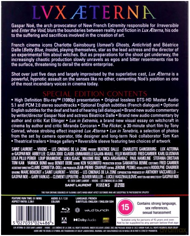 Lux Aeterna [Blu-Ray]