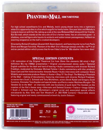 Phantom Of The Mall: Eric's Revenge (Fantom centrum handlowego) [Blu-Ray]