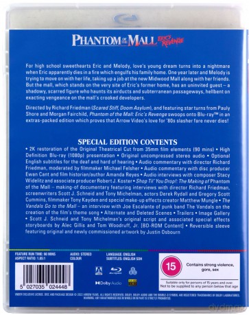 Phantom Of The Mall: Eric's Revenge (Fantom centrum handlowego) [Blu-Ray]