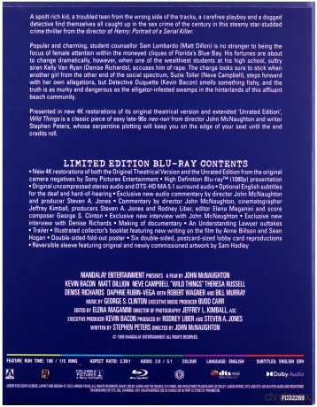 Wild Things (Limited) (Dzikie żądze) [Blu-Ray]