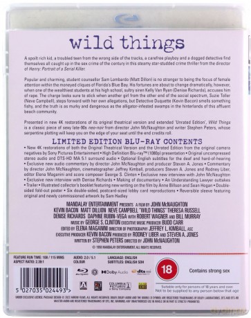 Wild Things (Limited) (Dzikie żądze) [Blu-Ray]